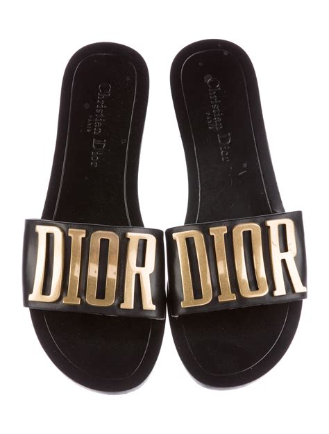 cristian dior slides|Christian Dior slides for women.